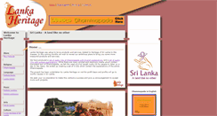 Desktop Screenshot of lankaheritage.org
