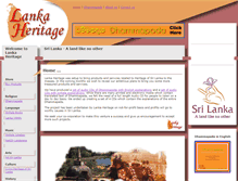 Tablet Screenshot of lankaheritage.org